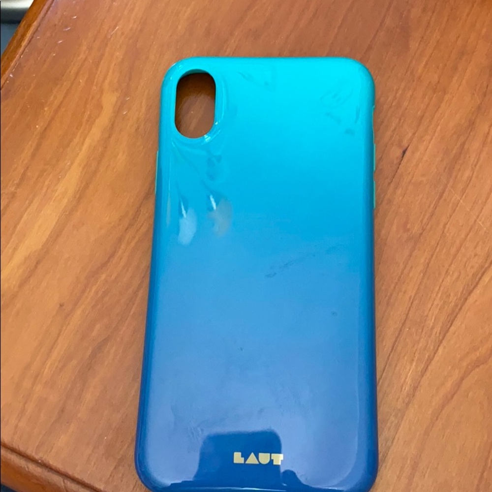 IPHONE X LAUT CASE OMBRÉ BLUE